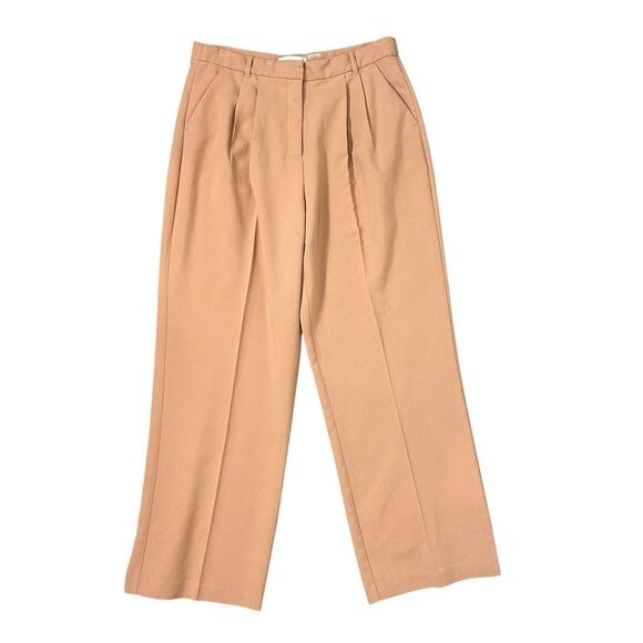 Abercrombie & Fitch Pants Trousers Womens 31 Brown Curve Love Tailored Wide Leg - Picture 7 of 16